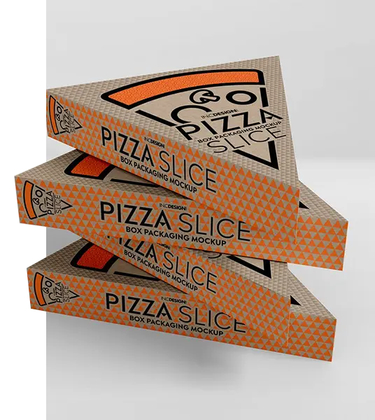 Custom Pizza Slice Boxes