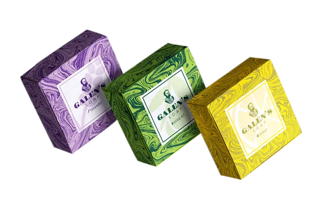 Sophisticated and Unique Square Soap Boxes