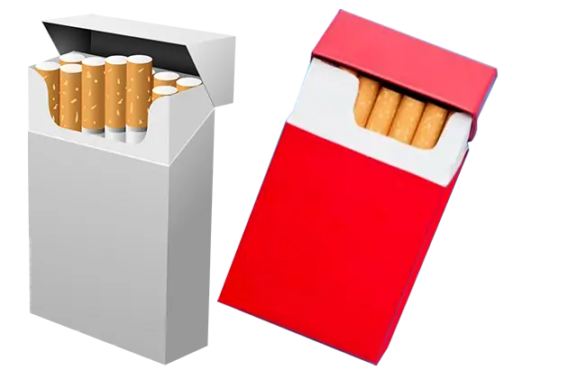 Custom Blank Cigarette Boxes