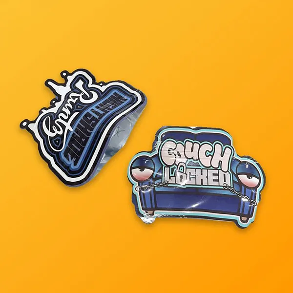 Custom Die Cut Mylar Bags