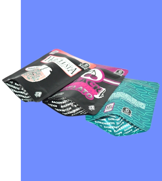 Custom Dispensary Mylar Bags - FMK Packaging