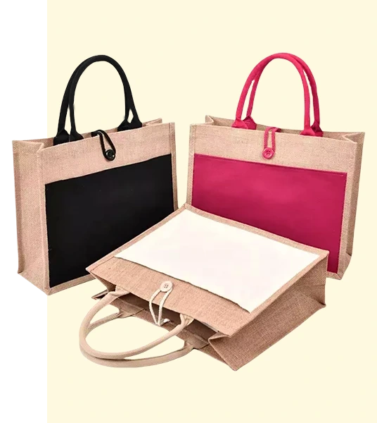Custom Jute Tote Bags