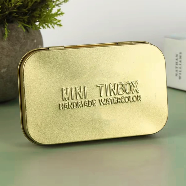 Reusable Embossed Tin Box