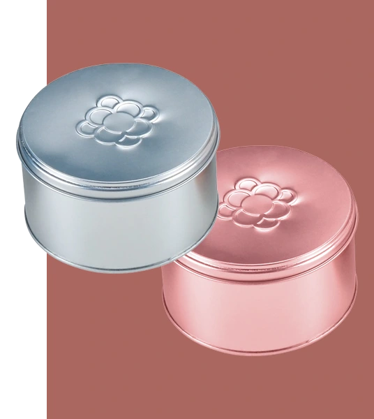 Reusable Embossed Tin Box