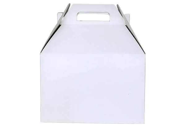 Custom White Gable Boxes