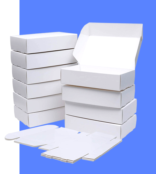 Custom Kraft White Boxes