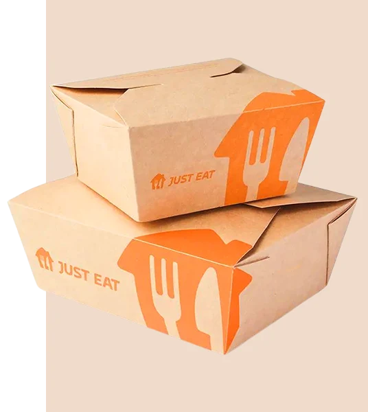 Kraft Brown Take Out Boxes