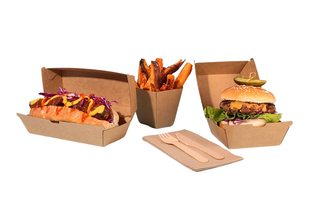 Kraft Brown Take Out Boxes